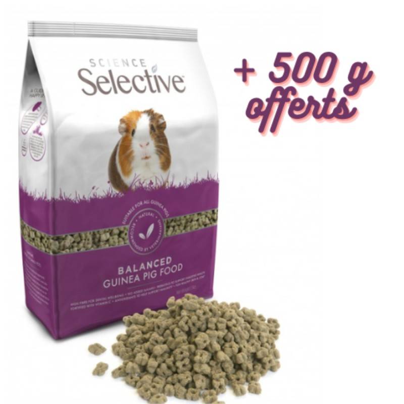 Alimentation cochon d'inde Science Selective Supreme Sac 1,5 kg - Image 3