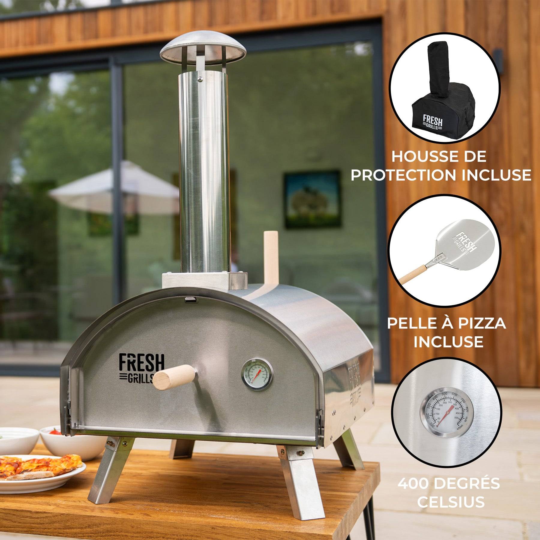 Monstershop - Fresh Grills Four à Pizza de Table Extérieure Premium - Image 2