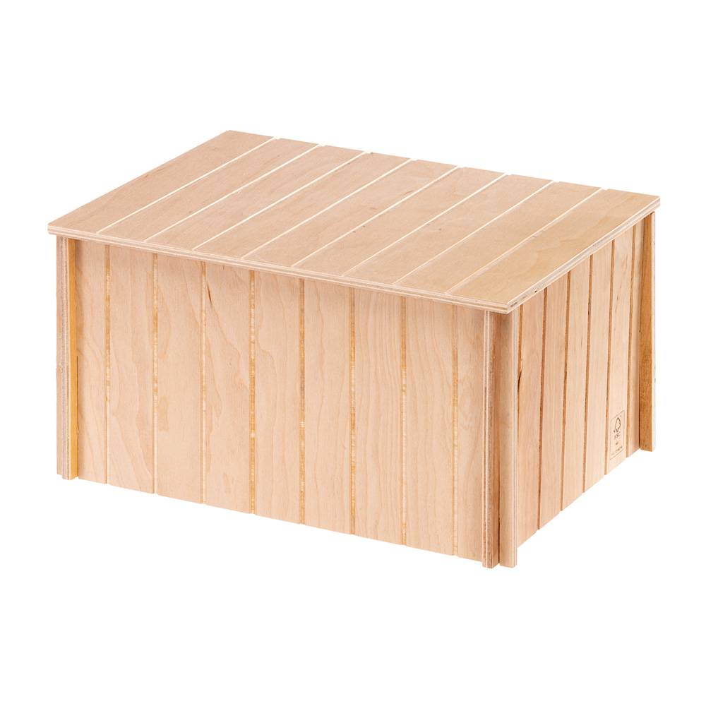 Ferplast - Ferplast Maison Lapin, Accessoire pour Cage Lapin, avec Toit Plat et Trous d'Aération, en Kit de Montage, 37 x 27,7 x h 20 cm, SIN 4647 Niche Maison - Image 6