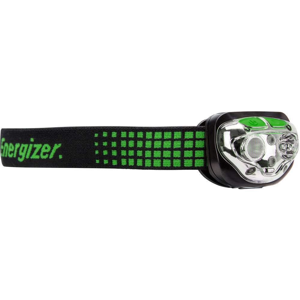 Energizer - Lampe frontale LED Vision Ultra HD à batterie noir/vert - Image 1