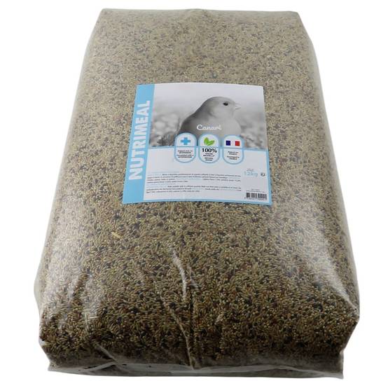 Graines canari, nutrimeal - 12kg pour oiseaux - Image 1