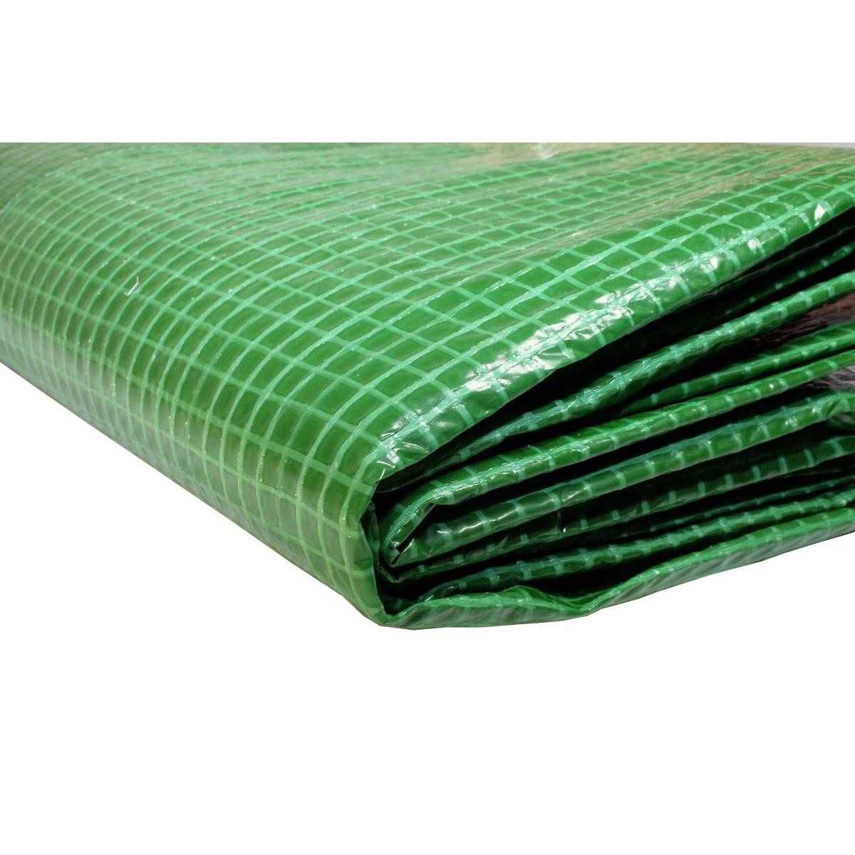 Toile 4 x 3 m pour pergola et tonnelle VERTE Polyéthylène 170g/m² Poids 2,04kg KZ GARDEN - Image 3