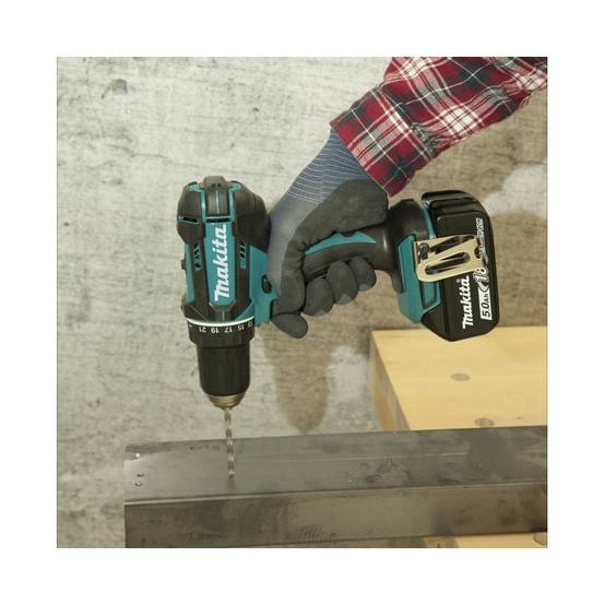 Pack cadeau Makita Perceuse visseuse 18V 62Nm DDF482 + 1 batt 3 Ah + 30 embouts de vissage + porte-embout magnétique - Image 2