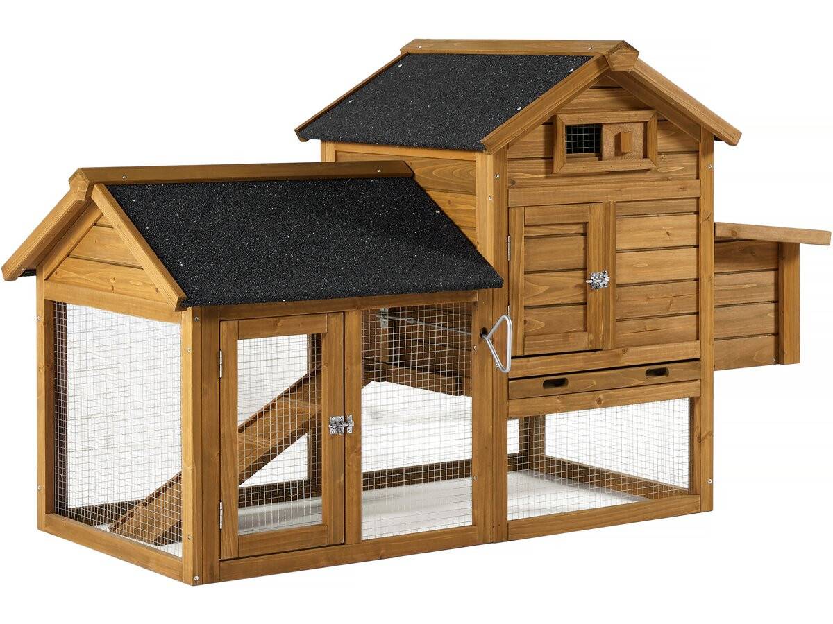Habitat Et Jardin - Poulailler "poulette" Avec Pondoir En Bois - Marron -habitat Et Jardin
