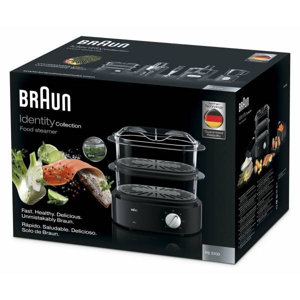 Braun - Cuiseur vapeur Braun FS 5100 Noir 850 W 850 W - Image 2