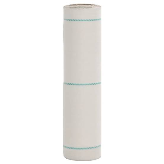 Toile de paillage Polypropylène Jardin Potager Anti-repousse mauvaises herbes 0,5x200m Blanc - ComfortXL Outdoor Living - Image 1
