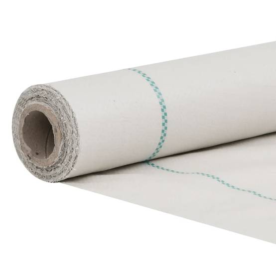 Toile de paillage Polypropylène Jardin Potager Anti-repousse mauvaises herbes 0,5x200m Blanc - ComfortXL Outdoor Living - Image 4