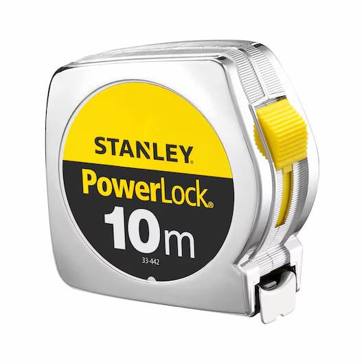 stanley - Mètre ruban 10mx25mm 'Powerlock Classic ABS' - STANLEY - 1-33-442 - Image 1