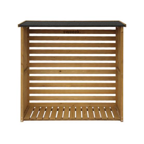 sweeek - Abri buches. en bois. 120x45x120cm. avec toiture et plancher | sweeek - Image 4