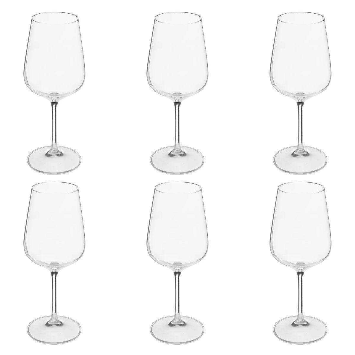 Lot de 6 Verres à Eau "Lena" 45cl Transparent - Image 1