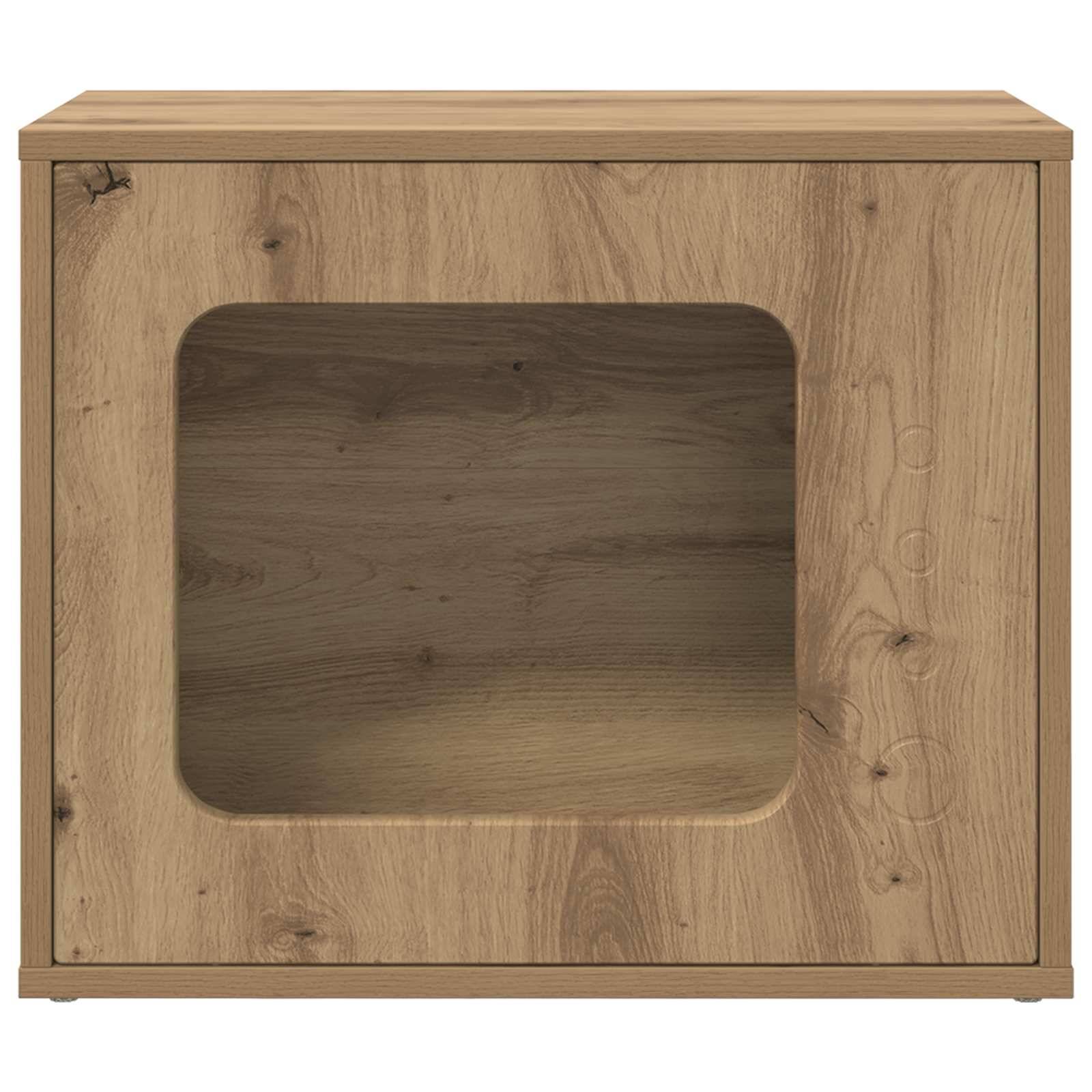 Vidaxl - Maison pour chat Chêne artisan 51 x 30 x 42,5 cm vidaXL 8000652 - Image 6