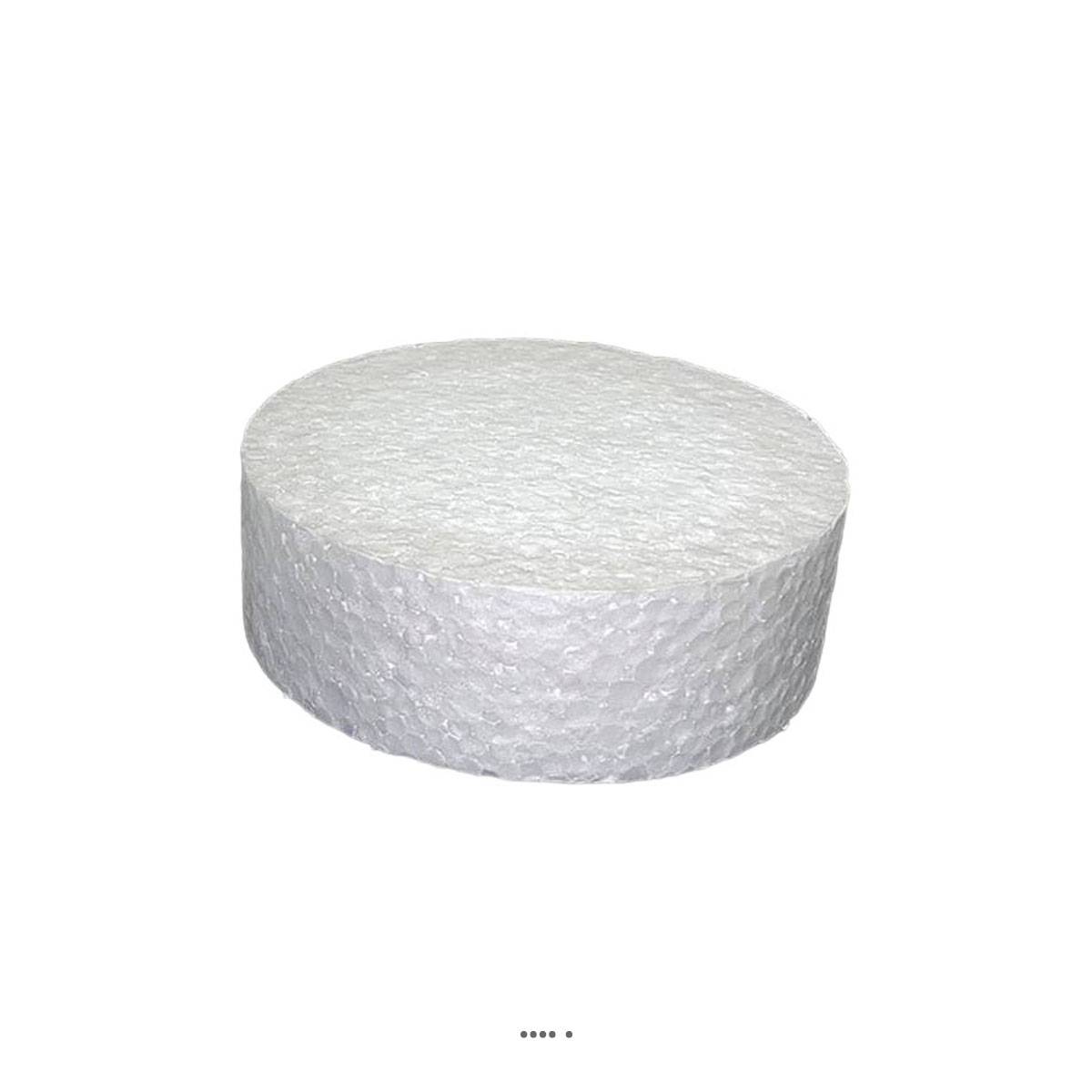 Artificielles - Disque Polystyrene M1 D 8,50 cm x H 3 cm haute densité pour calage pot - Image 1