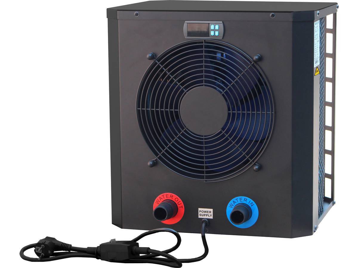 Habitat Et Jardin - Mini-pompe à Chaleur "mini 25" - 2.5 Kw - Pour Piscines Hors Sol Jusqu'à 20 M3 -habitat Et Jardin