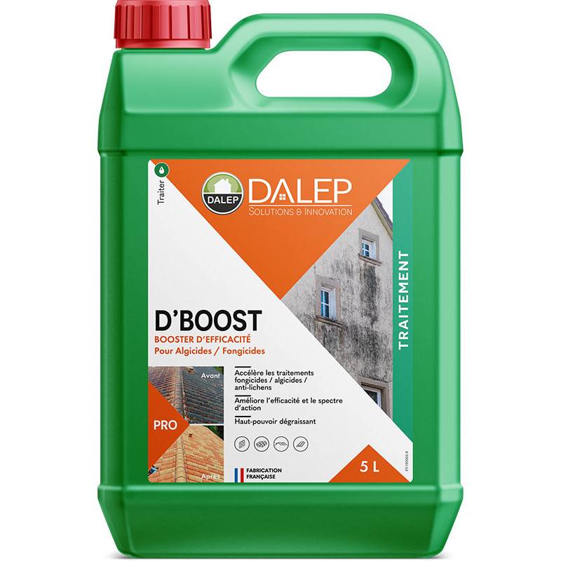 D'BOOST Booster d'efficacité pour Traitement anti-dépots verts - DALEP - 5L - 190 005 - Image 1