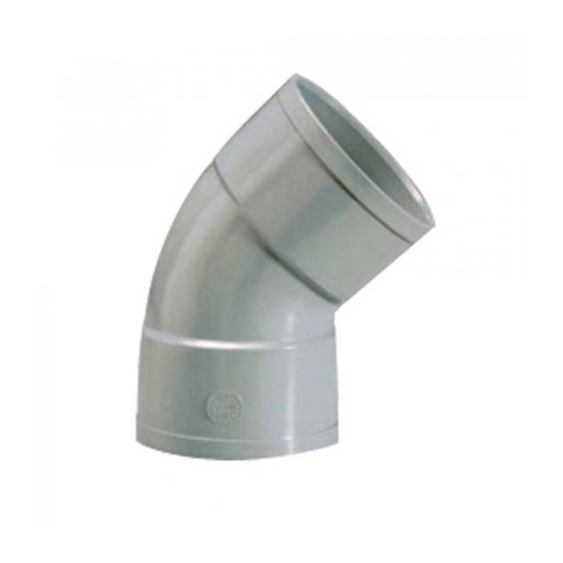 Girpi - Coude PVC 45° FF - Ø mm: 100 - Image 1