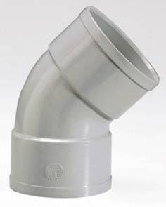 Girpi - Coude PVC 45° FF - Ø mm: 100 - Image 2