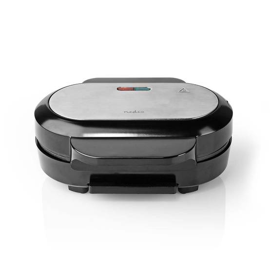 Appareil à Hamburger électrique 1000W 10.5Cm Revêtement anti adhésif NEDIS - Image 2