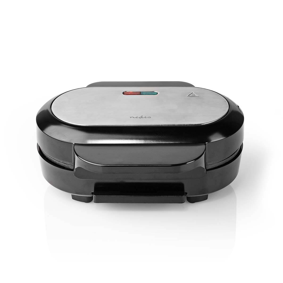 Appareil à Hamburger électrique 1000W 10.5Cm Revêtement anti adhésif NEDIS - Image 2