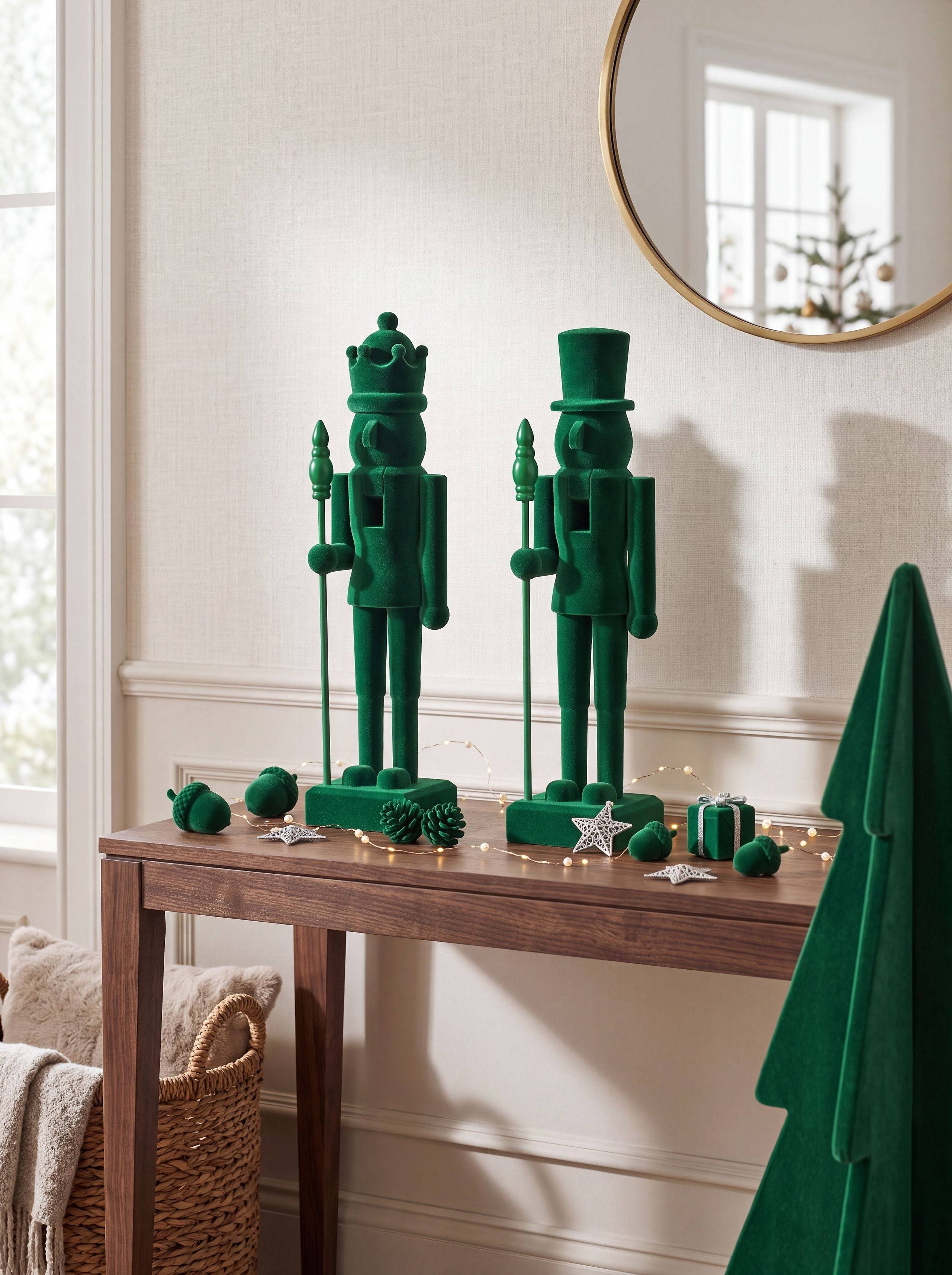 Beliani - Accessoire Décoratif ABS (matière synthétique durable) Vert FLATEY - 10x3x40- Beliani - Image 1
