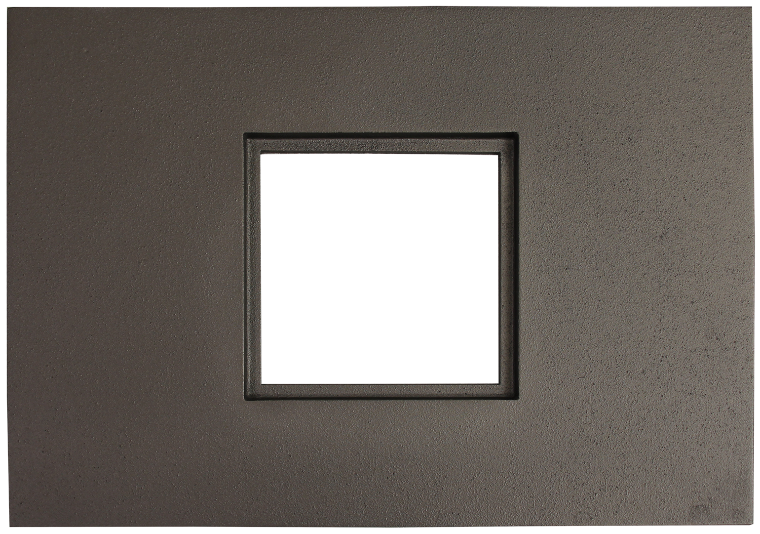 Plaque unie avec passage 700 X 500 X 12 - Image 1