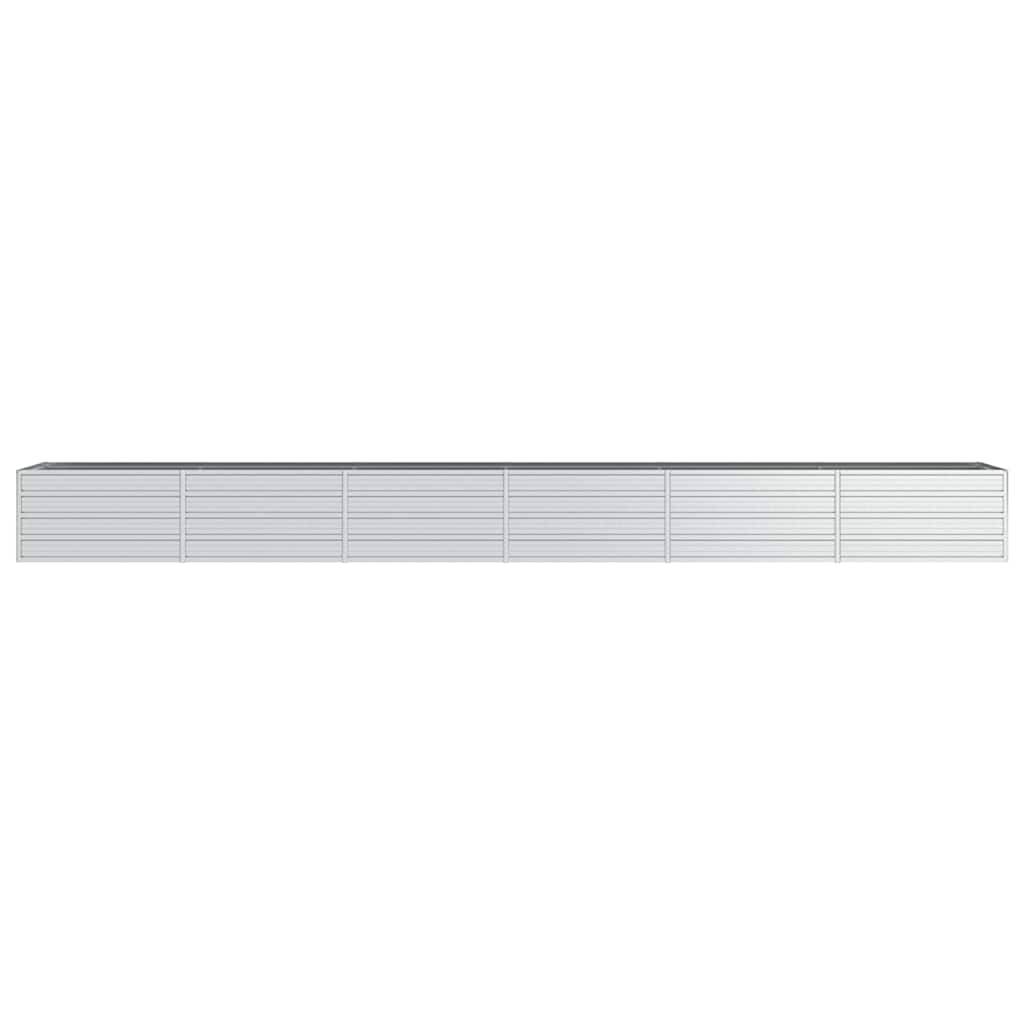 Prolenta Premium - Jardinière acier argent 480 x 80 x 45 cm - Prolenta premium p355.8 - Image 3