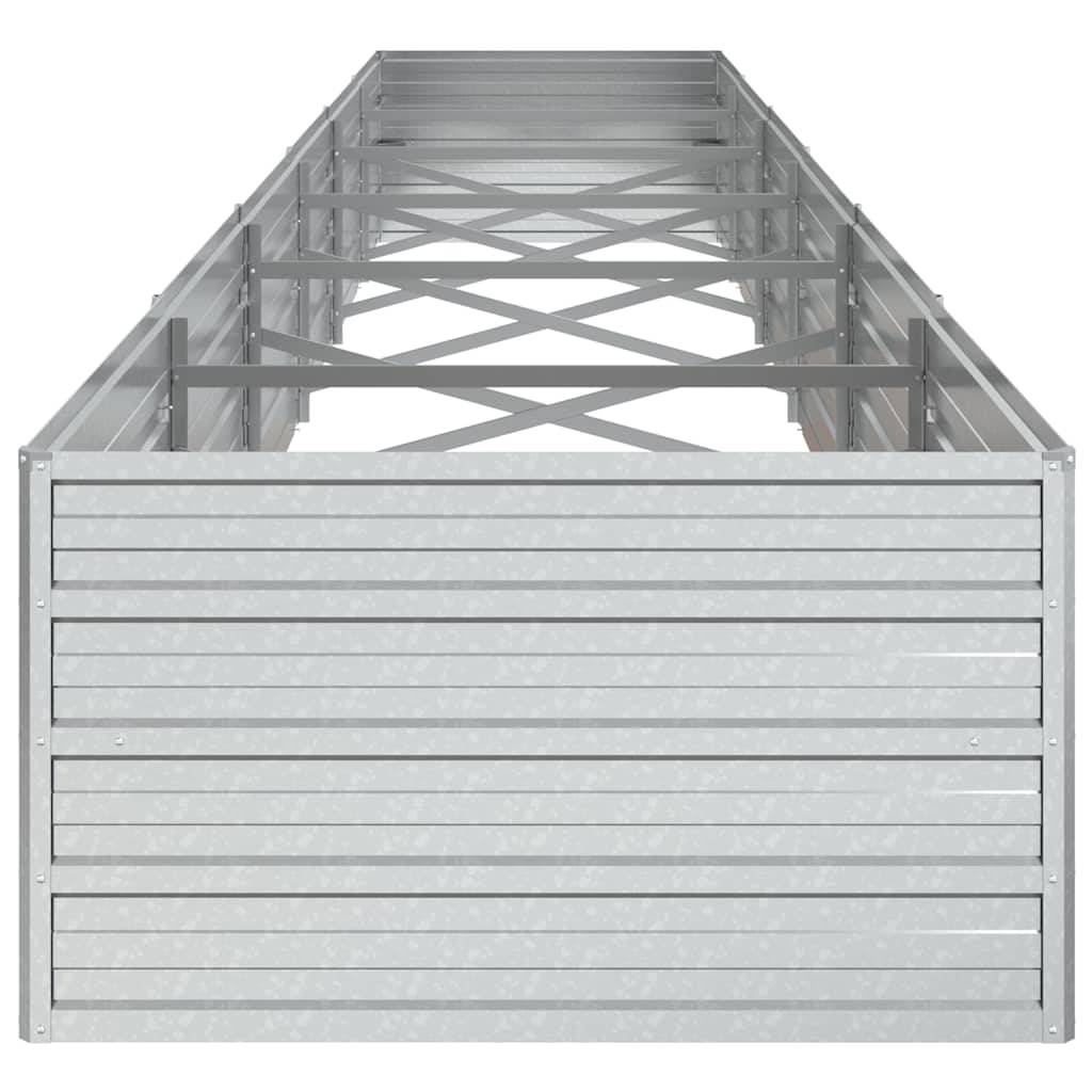 Prolenta Premium - Jardinière acier argent 480 x 80 x 45 cm - Prolenta premium p355.8 - Image 4