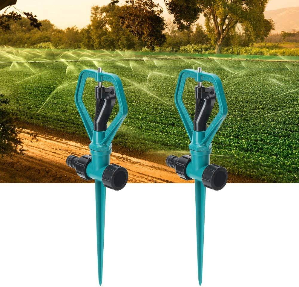 Arroseur automatique de jardin, buse rotative à 360°, avec insert au sol, accessoires d'arrosage pour l'irrigation agricole, pack de 2-Lytech - Image 3