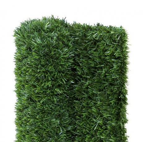 James Grass - France Green - Haie artificielle Square Deluxe - Long 9 m, Hauteur 2 m