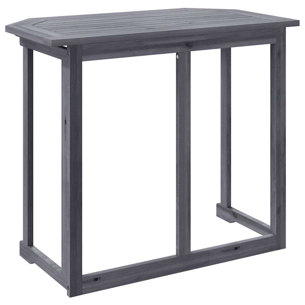 Table pliable de balcon Bois d'acacia massif 90 x 50 x 74 cm - PANGIVO - Image 5