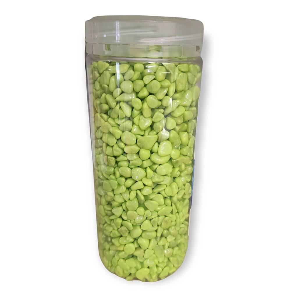 animallparadise - Gravier pour aquariums, vert pomme 500 ml. - Image 2