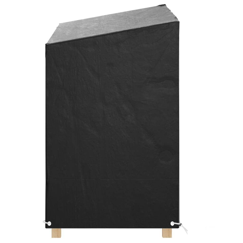 Maison Chic - Housse de protection | Couvercle de protection | Housses de balancelle 2 pcs 8 œillets 125x90x135/165 cm PE Maison Chic - Image 5