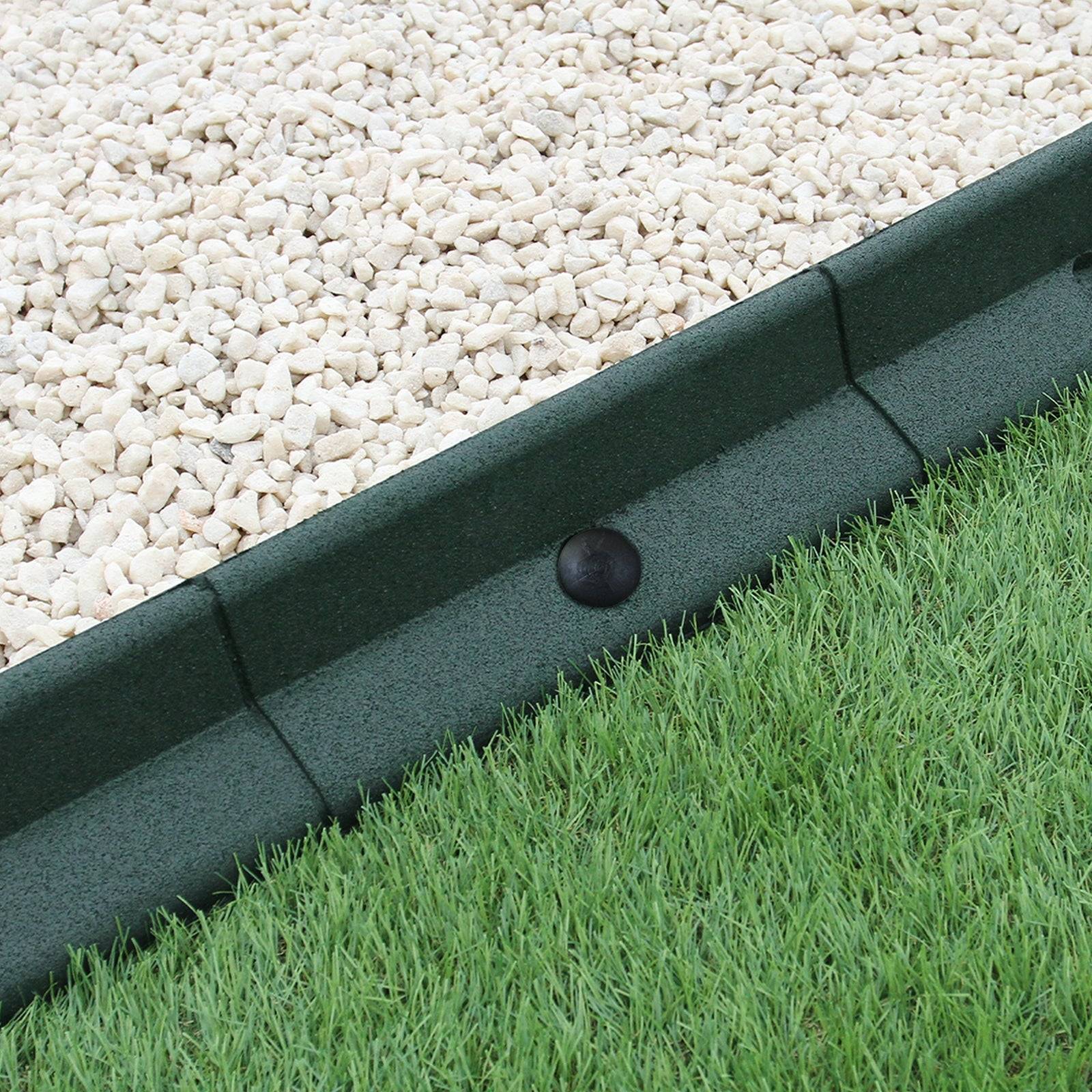 Monstershop - Bordures de Pelouse Flexibles 1.2m Vert x 8 - Image 2