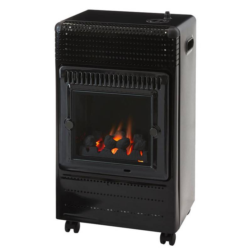 Favex - Chauffage d'appoint à gaz - FAVEX - Ektor Fire - Intérieur - Infrableu, effet feu de cheminée - jusqu'à 35 m², Noir - Image 10