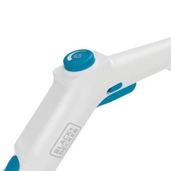 Balai - Nettoyeur Vapeur traineau multifonction - BLACK & DECKER BHSMP2008-QS - 2000 W - 8 accessoires - 4 bars - Blanc / gris / bleu - Image 5