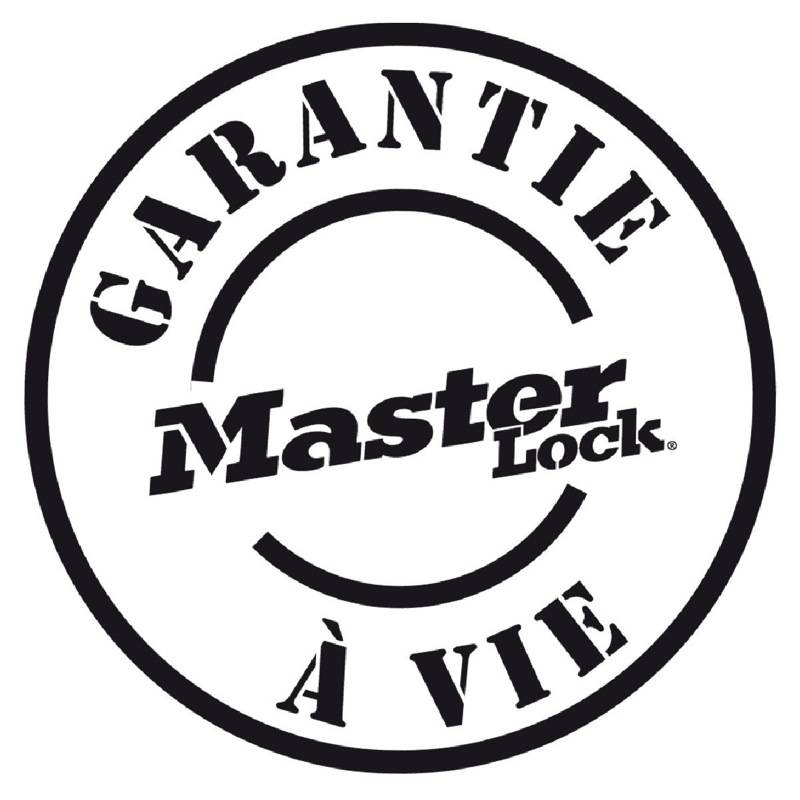 Master Lock - Porte-cadenas acier brossé 89 mm - Image 2