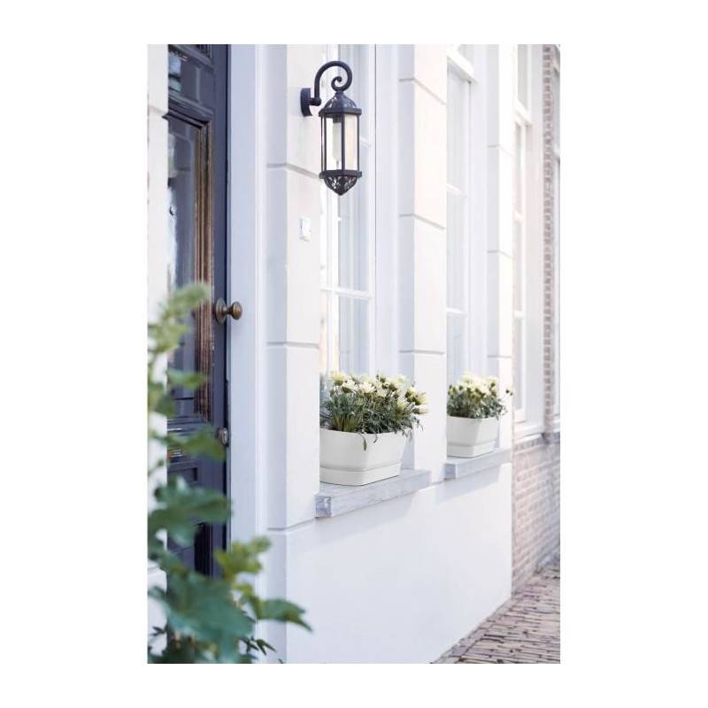 Elho - Planteur Ovale Greenville - Plastique - ø50 - Blanc - Image 6