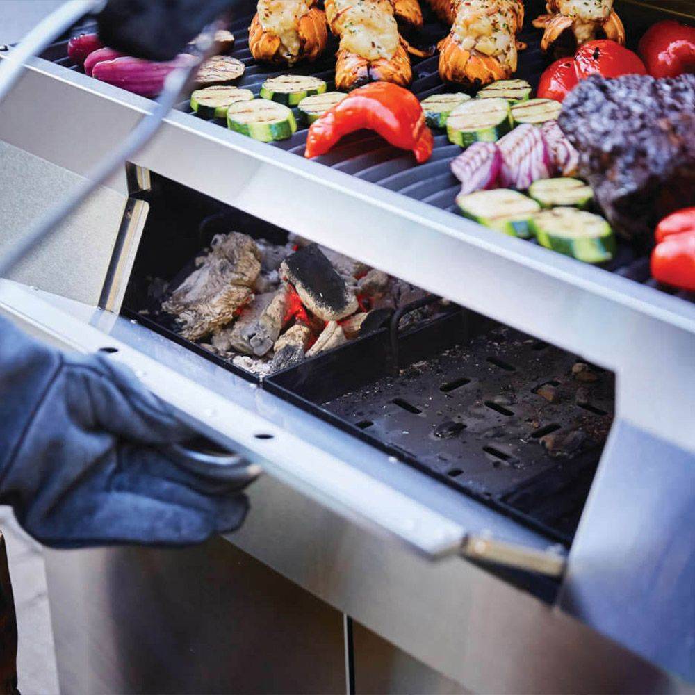 Napoleon - Barbecue à charbon PRO 605 CSS - Inox - Image 5
