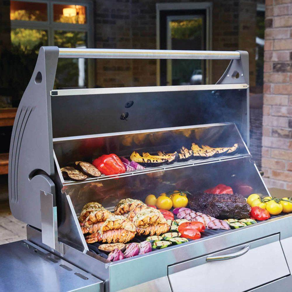 Napoleon - Barbecue à charbon PRO 605 CSS - Inox - Image 4