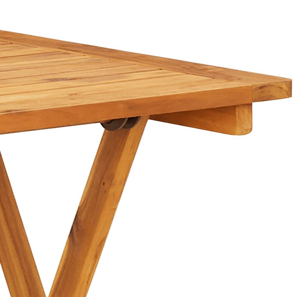 Maison Chic - Ensemble de bistro 3 pcs | Mobilier d'extérieur bleu et blanc tissu et bois massif Maison Chic - Image 10