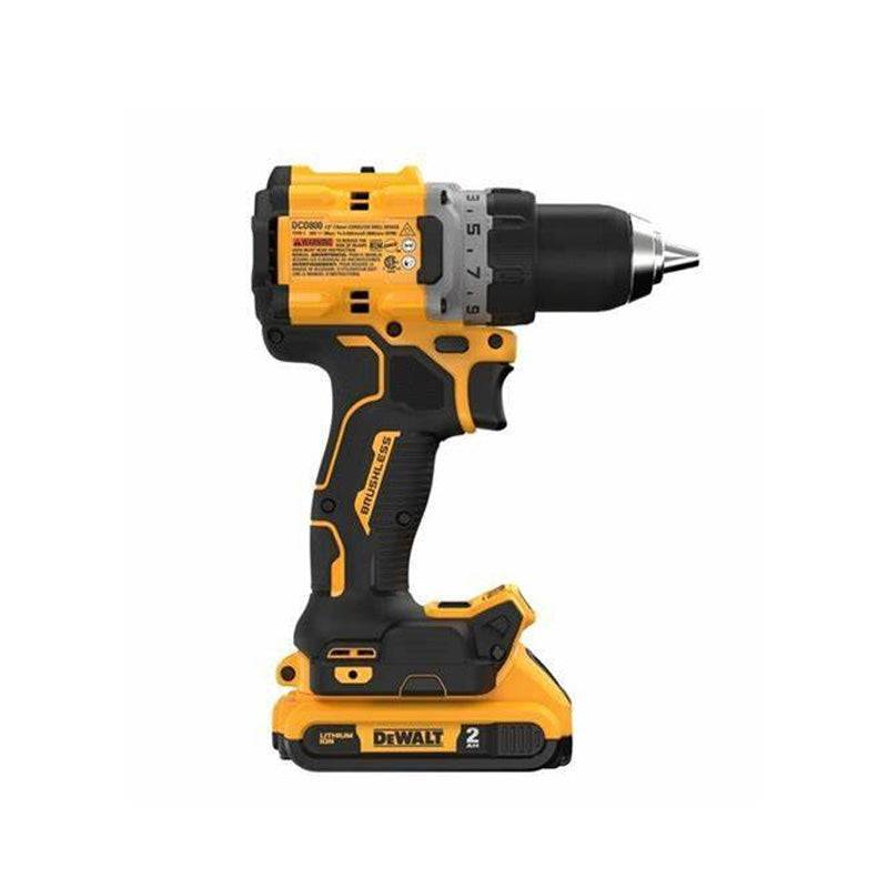 Kit 3 outils XR 18V 5Ah brushless DEWALT perceuse visseuse DCD800 + Perforateur SDS plus DCH172 + Meuleuse d'angle DCG405 - DCK355P2T-QW - Image 4