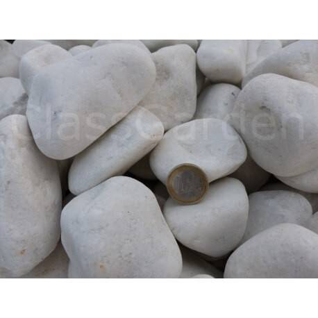 Galet Blanc Brillant 40-60 sac 20 Kg - Image 5