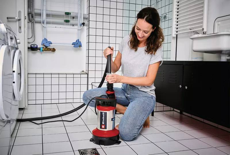 Einhell - Pompe d’évacuation pour eaux chargées - 750 W Einhell - Image 3