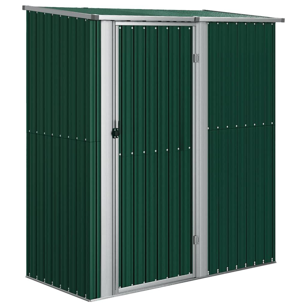 Abri de jardin acier galvanisé vert 180.5 x 97 x 209.5 cm - PANGIVO - Image 2