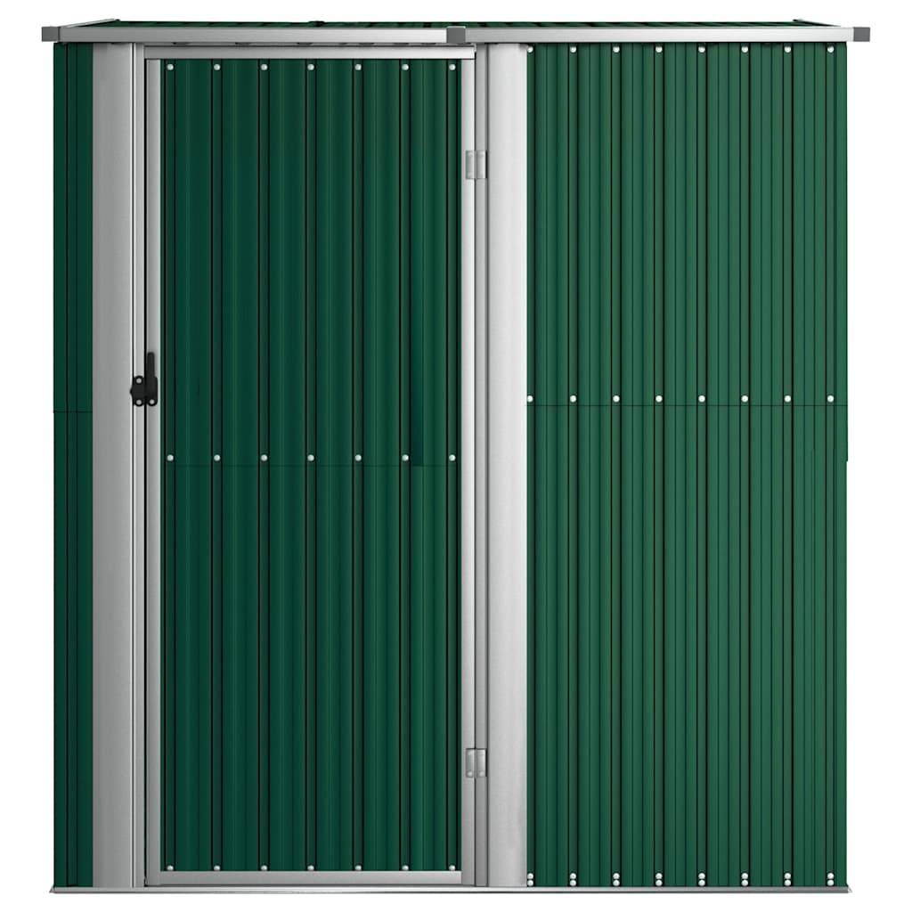 Abri de jardin acier galvanisé vert 180.5 x 97 x 209.5 cm - PANGIVO - Image 3