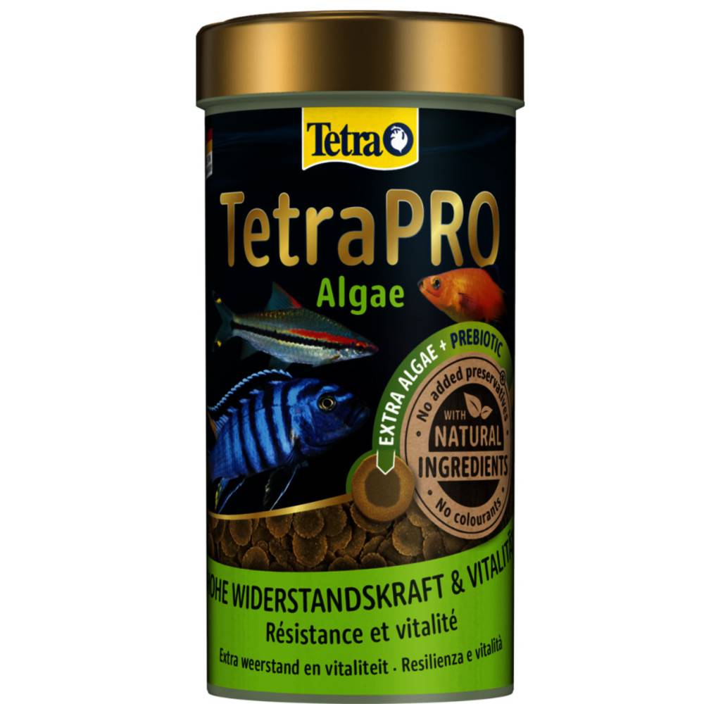 Tetra - Aliment complet pour poissons d'aquarium herbivores, crisps à la spiruline - TetraPro Algae - 100 ml (18 g) - Image 6
