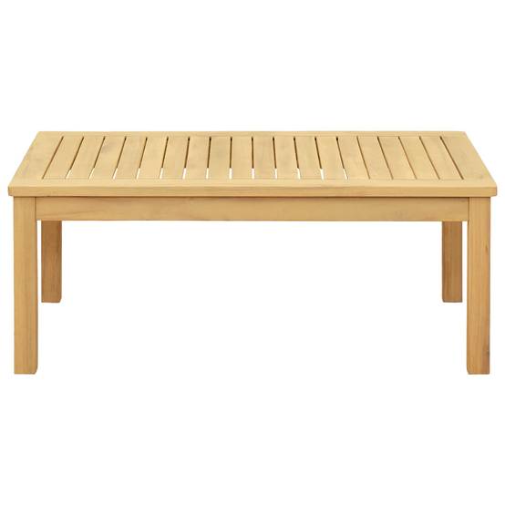 Table basse Bois d'Acacia Massif Acacia clair 90 x 50 x 36 cm - PANGIVO - Image 2