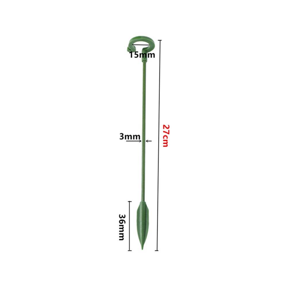 Lot de 10 Tuteurs pour Plantes d'Intérieur 27 cm - Fibre de Verre Résistant - Support pour Orchidées et Fleurs Délicates - Lytech - Image 2