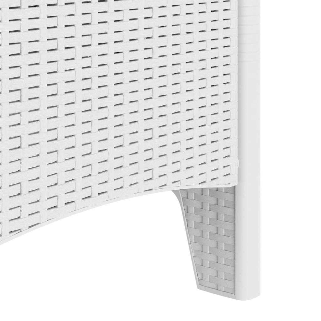Prolenta Premium - Chaise bois composite Prolenta Blanc 53 X 49 X 85 cm 1-personnes - P95033B - Image 8