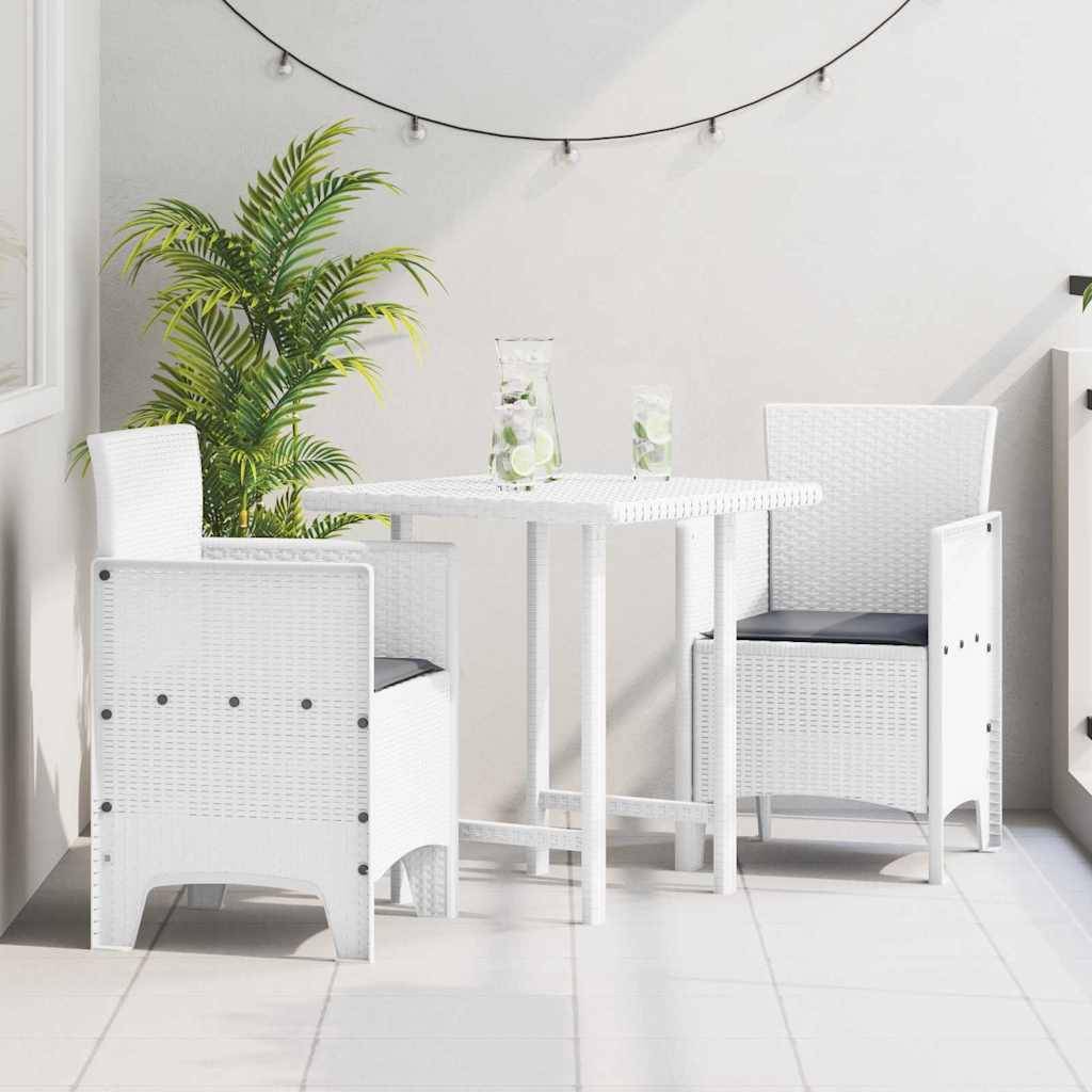 Prolenta Premium - Chaise bois composite  Prolenta Blanc  53 X 49 X 85 cm  1-personnes - P95033B - Image 1