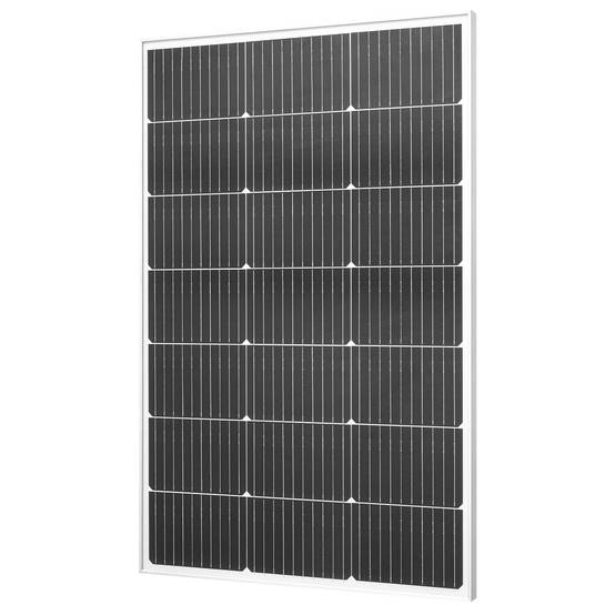 VEVOR Panneau Solaire Monocristallin Module Photovoltaïque 100 W Rendement 23 % - Image 1